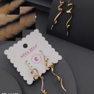 ER-11169 Anti-Tarnish Stainless Steel Earrings from Kiyu Ziyu by Zyra Creation