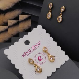 ER-11170 Anti-Tarnish Stainless Steel Earrings from Kiyu Ziyu by Zyra Creation