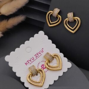 ER-11173 Anti-Tarnish Stainless Steel Earrings from Kiyu Ziyu by Zyra Creation