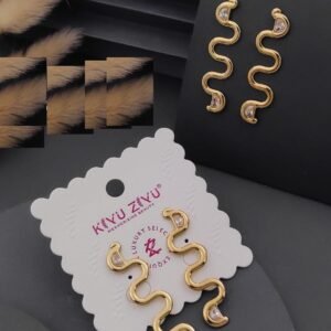 ER-11180 Anti-Tarnish Stainless Steel Earrings from Kiyu Ziyu by Zyra Creation