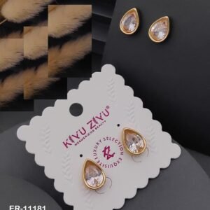 ER-11181 Anti-Tarnish Stainless Steel Earrings from Kiyu Ziyu by Zyra Creation