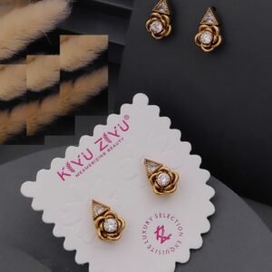 ER-11182 Anti-Tarnish Stainless Steel Earrings from Kiyu Ziyu by Zyra Creation