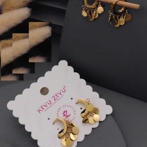ER-11188 Anti-Tarnish Stainless Steel Earrings from Kiyu Ziyu by Zyra Creation