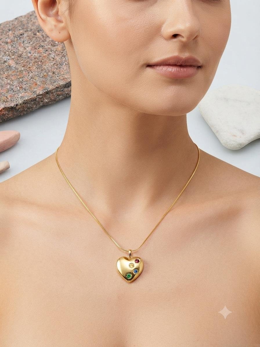 gemini generated image 7gp6x77gp6x77gp6 5.jpg PS-11092 Anti-Tarnish Stainless Steel Necklace Under 99 from Kiyu Ziyu by Zyra Creation