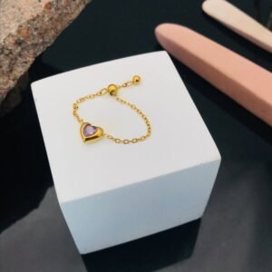 LR-V652 Anti-Tarnish Stainless Steel Free Size Rings from Kiyu Ziyu by Zyra Creation