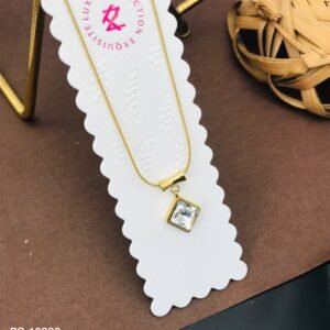 PS-10890 Anti-Tarnish Stainless Steel Necklace from Kiyu Ziyu by Zyra Creation