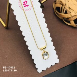 PS-10892 Anti-Tarnish Stainless Steel Necklace from Kiyu Ziyu by Zyra Creation