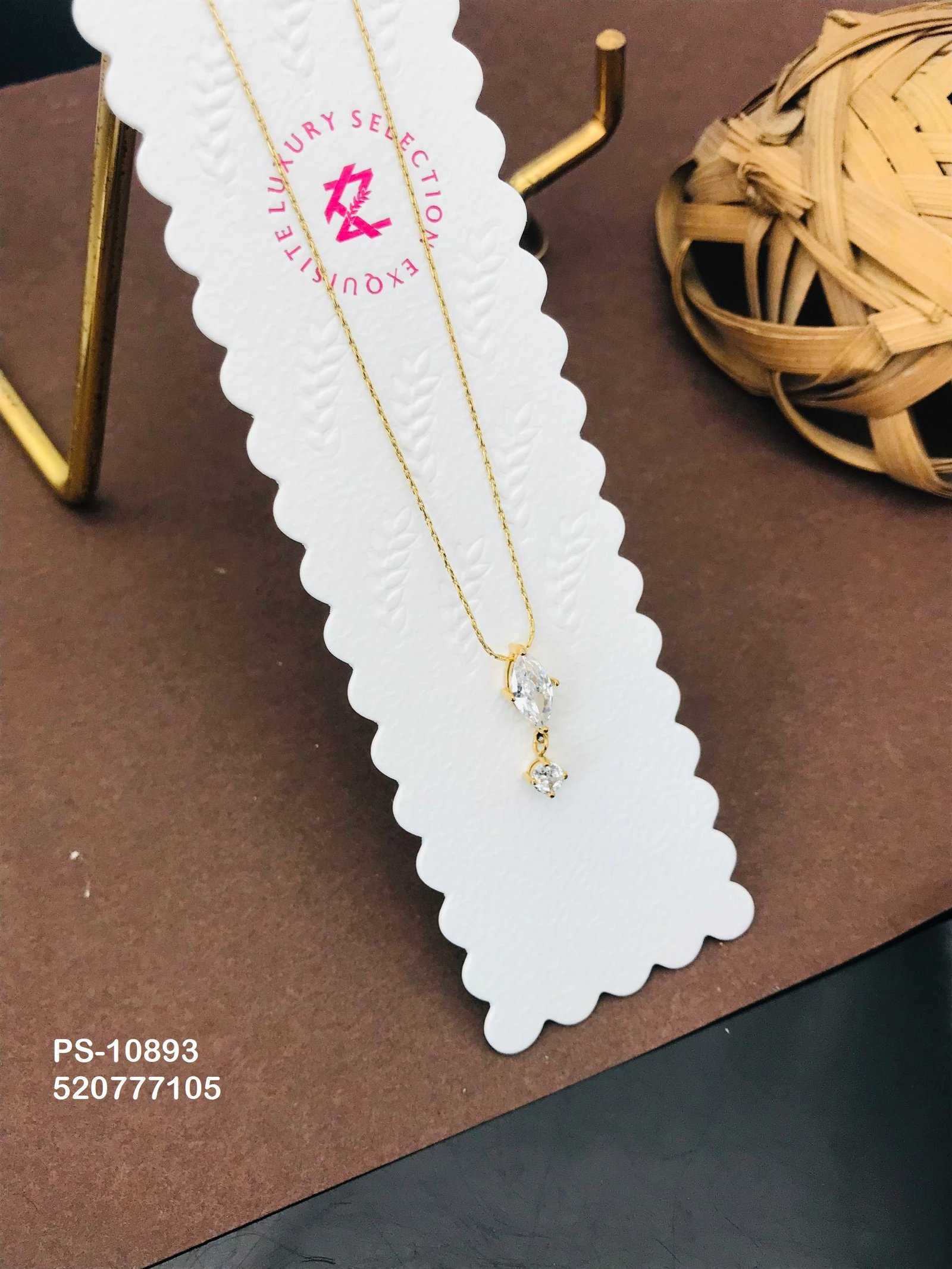 ps 10893.jpg PS-10893 Anti-Tarnish Stainless Steel Necklace from Kiyu Ziyu by Zyra Creation