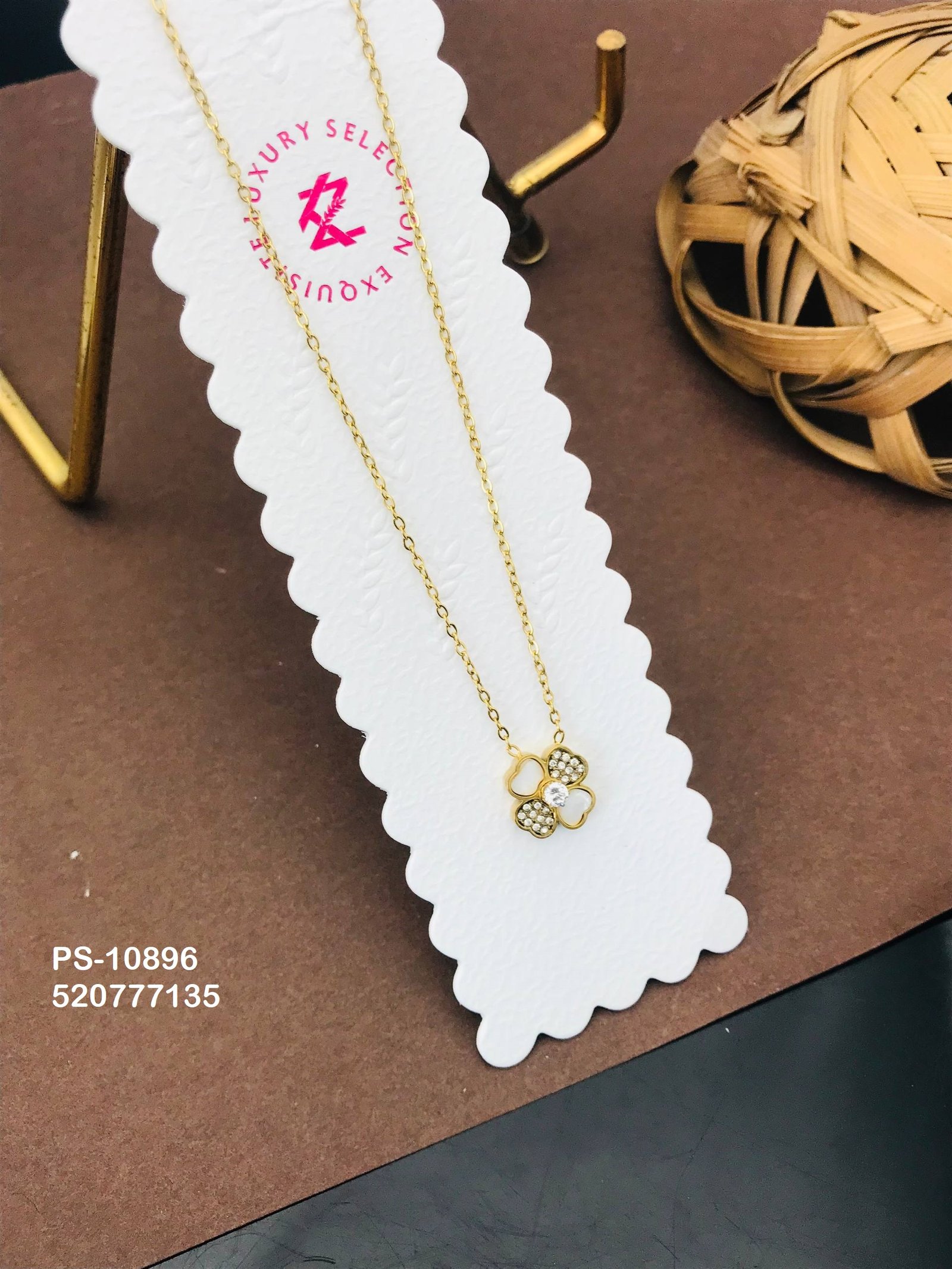 ps 10896.jpg PS-10896 Anti-Tarnish Stainless Steel Necklace from Kiyu Ziyu by Zyra Creation