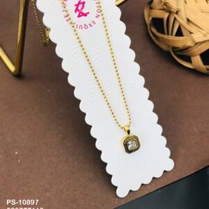 PS-10897 Anti-Tarnish Stainless Steel Necklace from Kiyu Ziyu by Zyra Creation