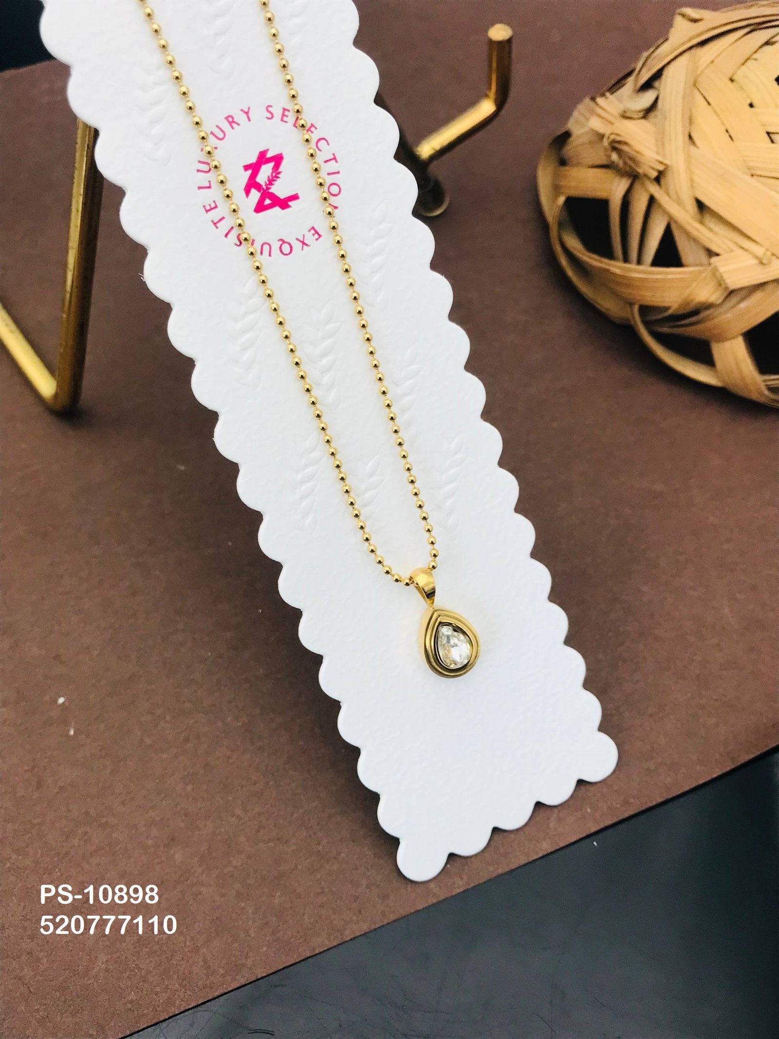 ps 10898.jpg PS-10898 Anti-Tarnish Stainless Steel Necklace from Kiyu Ziyu by Zyra Creation