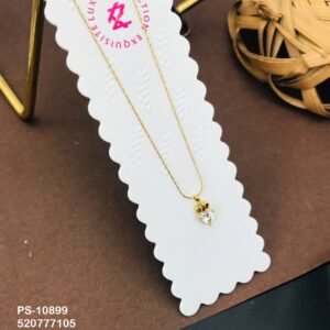 PS-10899 Anti-Tarnish Stainless Steel Necklace from Kiyu Ziyu by Zyra Creation