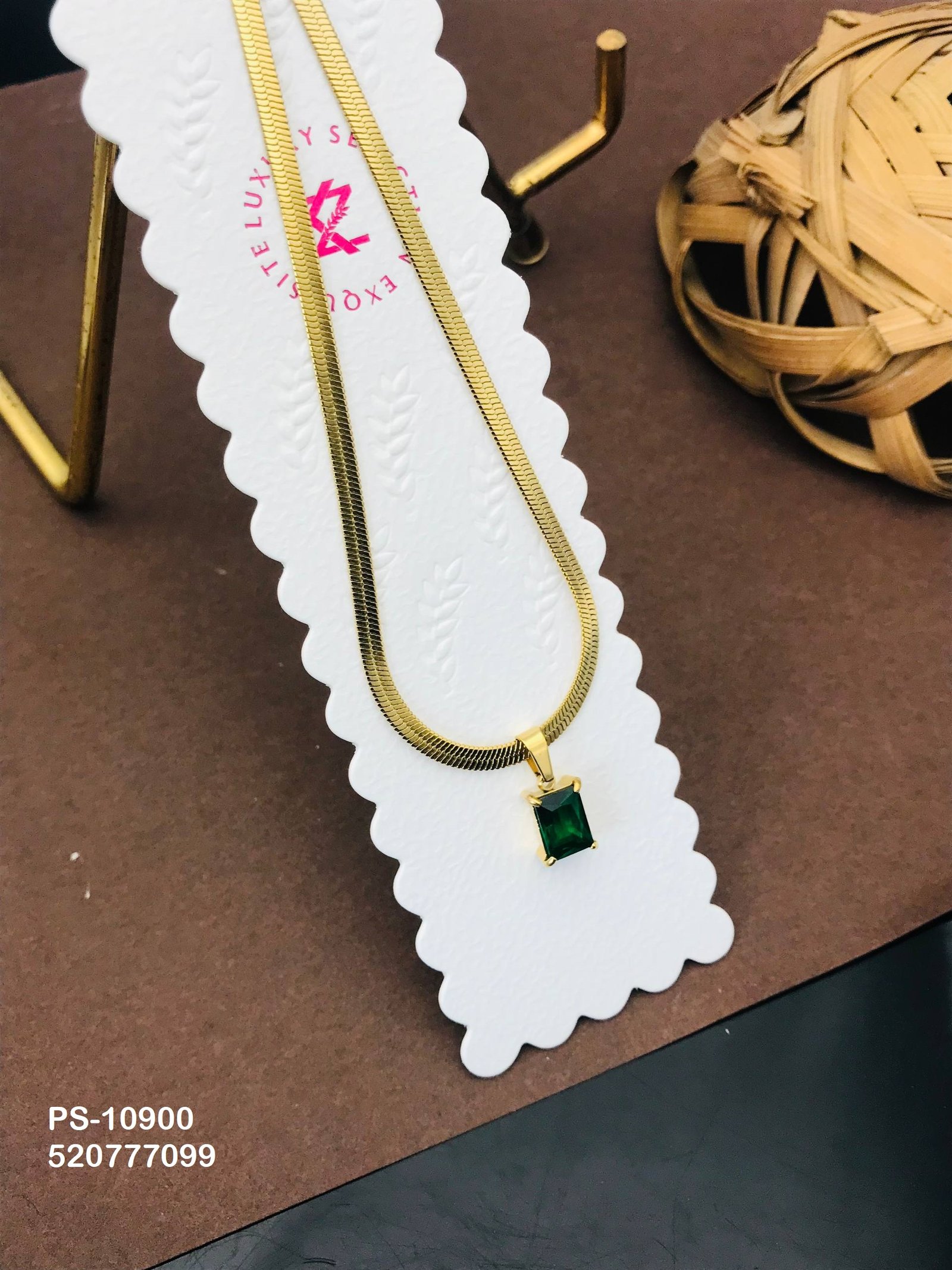 ps 10900.jpg PS-10900 Anti-Tarnish Stainless Steel Necklace from Kiyu Ziyu by Zyra Creation