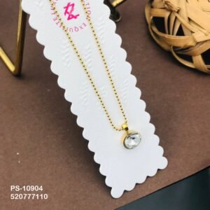 PS-10904 Anti-Tarnish Stainless Steel Necklace from Kiyu Ziyu by Zyra Creation