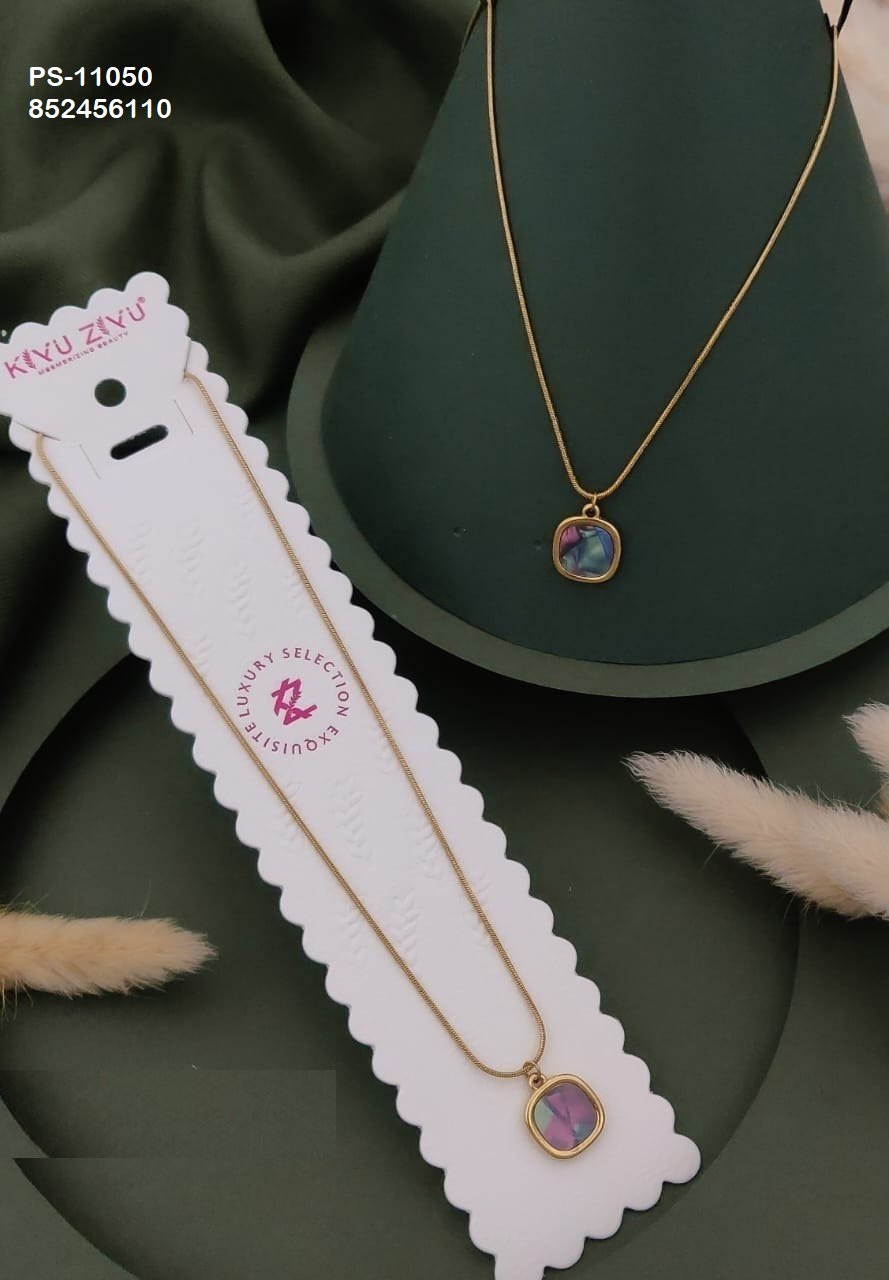 ps 11050.jpg PS-11050 Anti-Tarnish Stainless Steel Necklace from Kiyu Ziyu by Zyra Creation