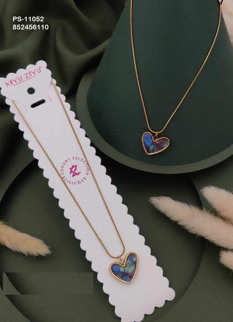 ps 11052.jpg PS-11052 Anti-Tarnish Stainless Steel Necklace from Kiyu Ziyu by Zyra Creation