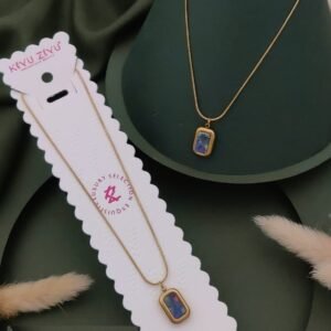 PS-11053 Anti-Tarnish Stainless Steel Necklace from Kiyu Ziyu by Zyra Creation