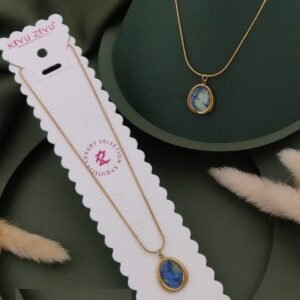 PS-11054 Anti-Tarnish Stainless Steel Necklace from Kiyu Ziyu by Zyra Creation