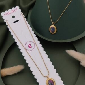 PS-11058 Anti-Tarnish Stainless Steel Necklace from Kiyu Ziyu by Zyra Creation
