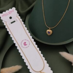 PS-11059 Anti-Tarnish Stainless Steel Necklace from Kiyu Ziyu by Zyra Creation