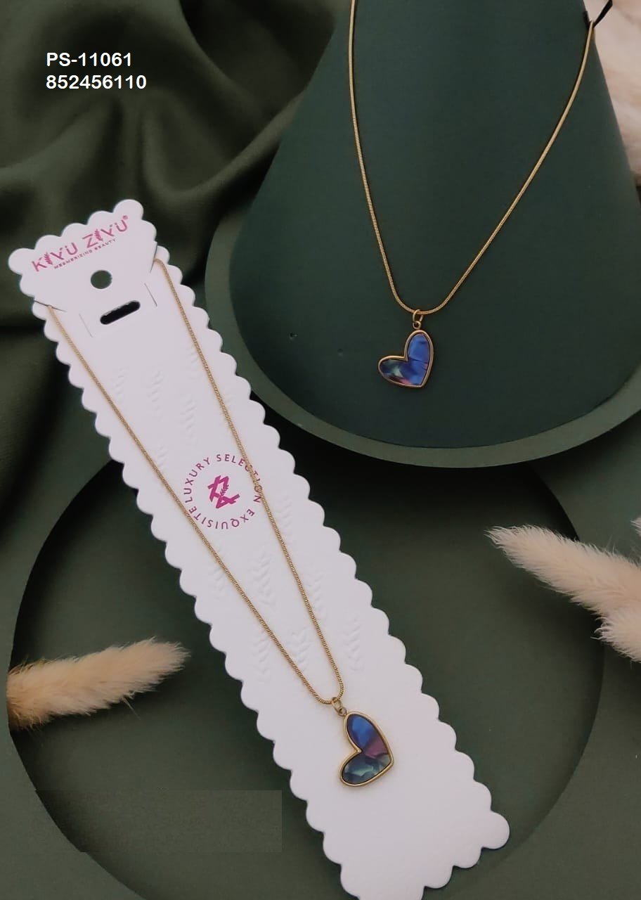 ps 11061 1.jpg PS-11061 Anti-Tarnish Stainless Steel Necklace from Kiyu Ziyu by Zyra Creation