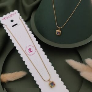 PS-11063 Anti-Tarnish Stainless Steel Necklace from Kiyu Ziyu by Zyra Creation