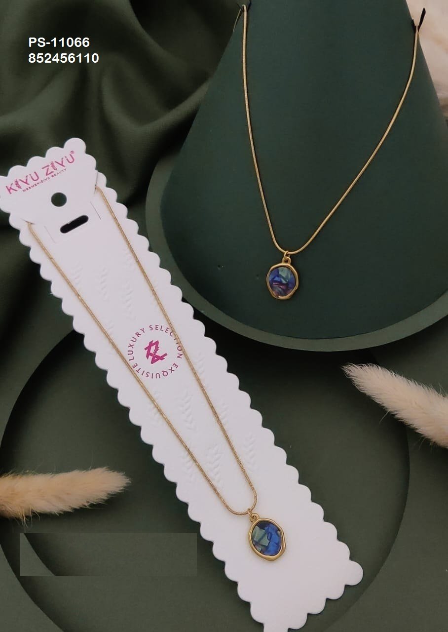 ps 11066 1.jpg PS-11066 Anti-Tarnish Stainless Steel Necklace from Kiyu Ziyu by Zyra Creation