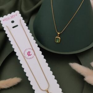 PS-11067 Anti-Tarnish Stainless Steel Necklace from Kiyu Ziyu by Zyra Creation