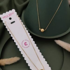 PS-11069 Anti-Tarnish Stainless Steel Necklace from Kiyu Ziyu by Zyra Creation