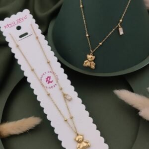 PS-11072 Anti-Tarnish Stainless Steel Necklace from Kiyu Ziyu by Zyra Creation