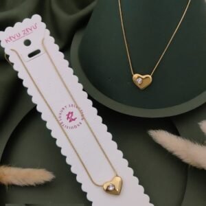 PS-11075 Anti-Tarnish Stainless Steel Necklace from Kiyu Ziyu by Zyra Creation