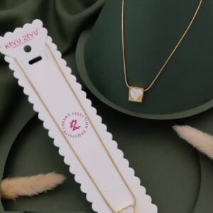 PS-11076 Anti-Tarnish Stainless Steel Necklace from Kiyu Ziyu by Zyra Creation