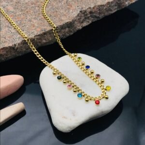 PS-11094 Anti-Tarnish Stainless Steel Necklace from Kiyu Ziyu by Zyra Creation