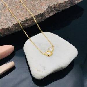 PS-11097 Anti-Tarnish Stainless Steel Necklace from Kiyu Ziyu by Zyra Creation
