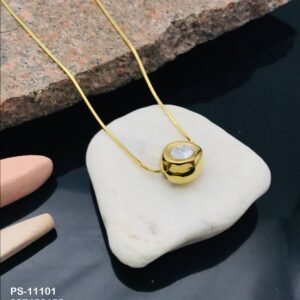 PS-11101 Anti-Tarnish Stainless Steel Necklace from Kiyu Ziyu by Zyra Creation