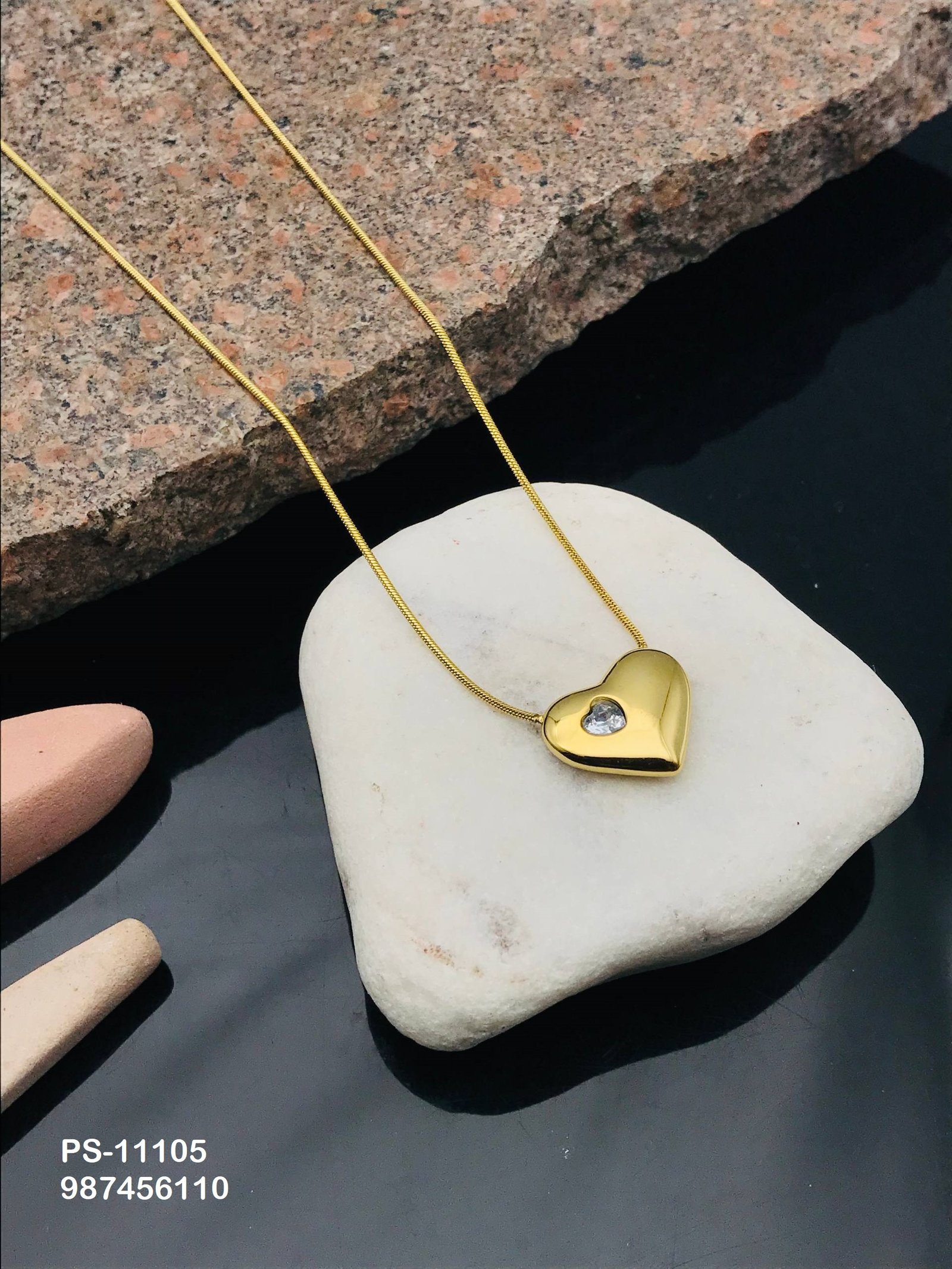 ps 11105.jpg PS-11105 Anti-Tarnish Stainless Steel Necklace from Kiyu Ziyu by Zyra Creation