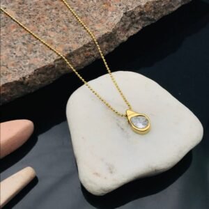 PS-11106 Anti-Tarnish Stainless Steel Necklace from Kiyu Ziyu by Zyra Creation