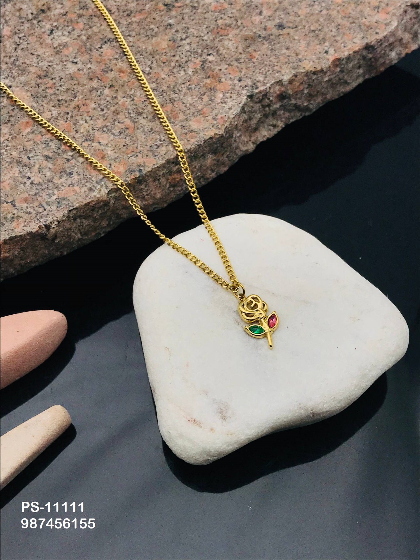 ps 11111.jpg PS-11111 Anti-Tarnish Stainless Steel Necklace from Kiyu Ziyu by Zyra Creation