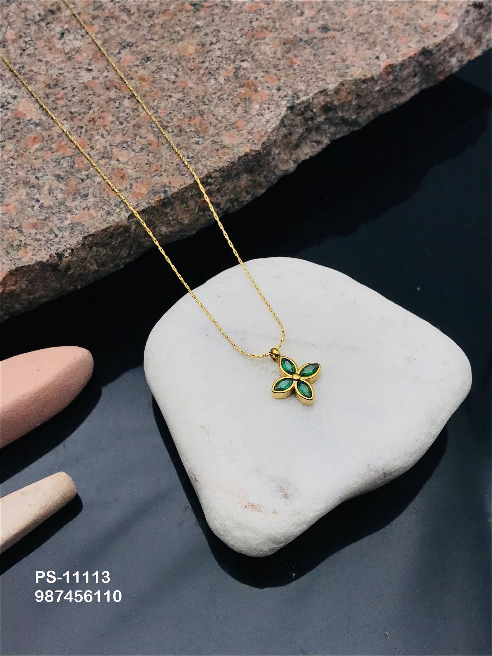 ps 11113.jpg PS-11113 Anti-Tarnish Stainless Steel Necklace from Kiyu Ziyu by Zyra Creation