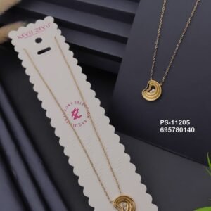 PS-11205 Anti-Tarnish Stainless Steel Necklace from Kiyu Ziyu by Zyra Creation
