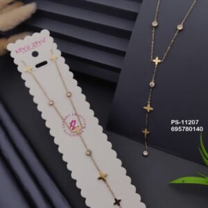 PS-11207 Anti-Tarnish Stainless Steel Necklace from Kiyu Ziyu by Zyra Creation