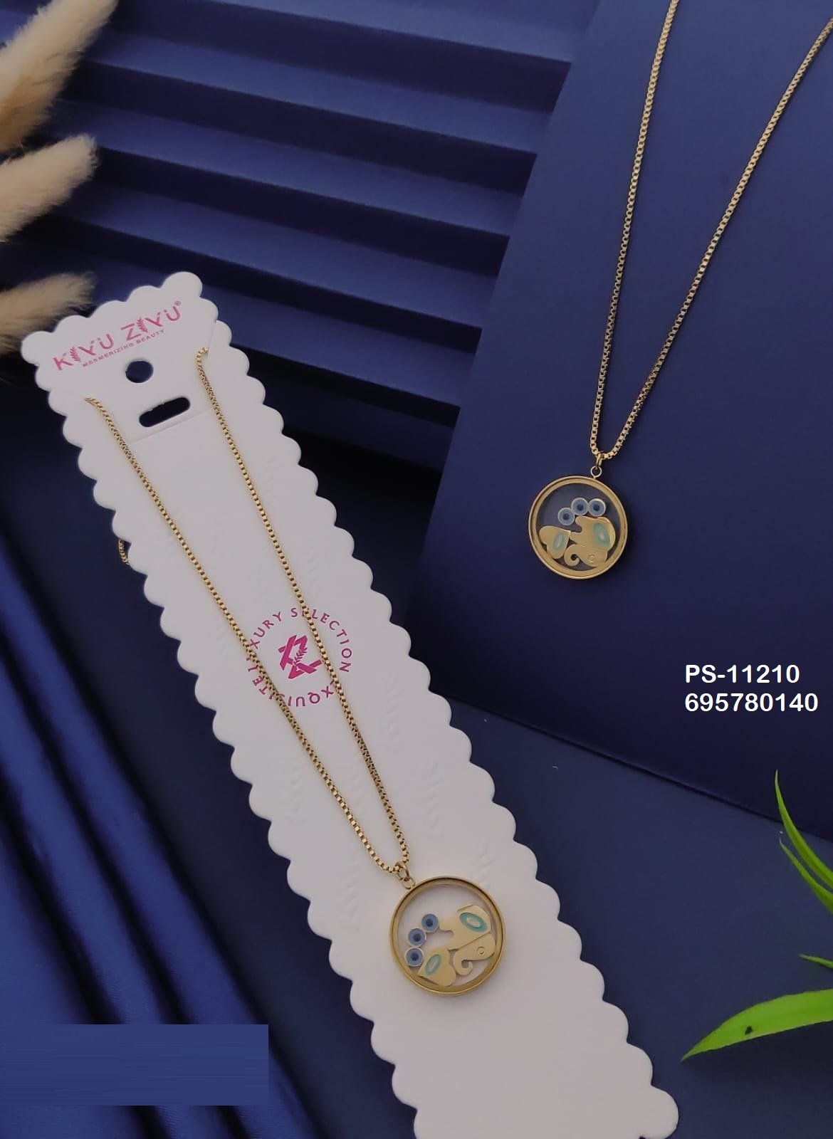 ps 11210.jpg PS-11210 Anti-Tarnish Stainless Steel Necklace from Kiyu Ziyu by Zyra Creation