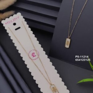 PS-11214 Anti-Tarnish Stainless Steel Necklace from Kiyu Ziyu by Zyra Creation