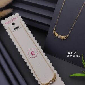 PS-11215 Anti-Tarnish Stainless Steel Necklace from Kiyu Ziyu by Zyra Creation