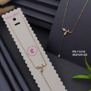 PS-11216 Anti-Tarnish Stainless Steel Necklace from Kiyu Ziyu by Zyra Creation