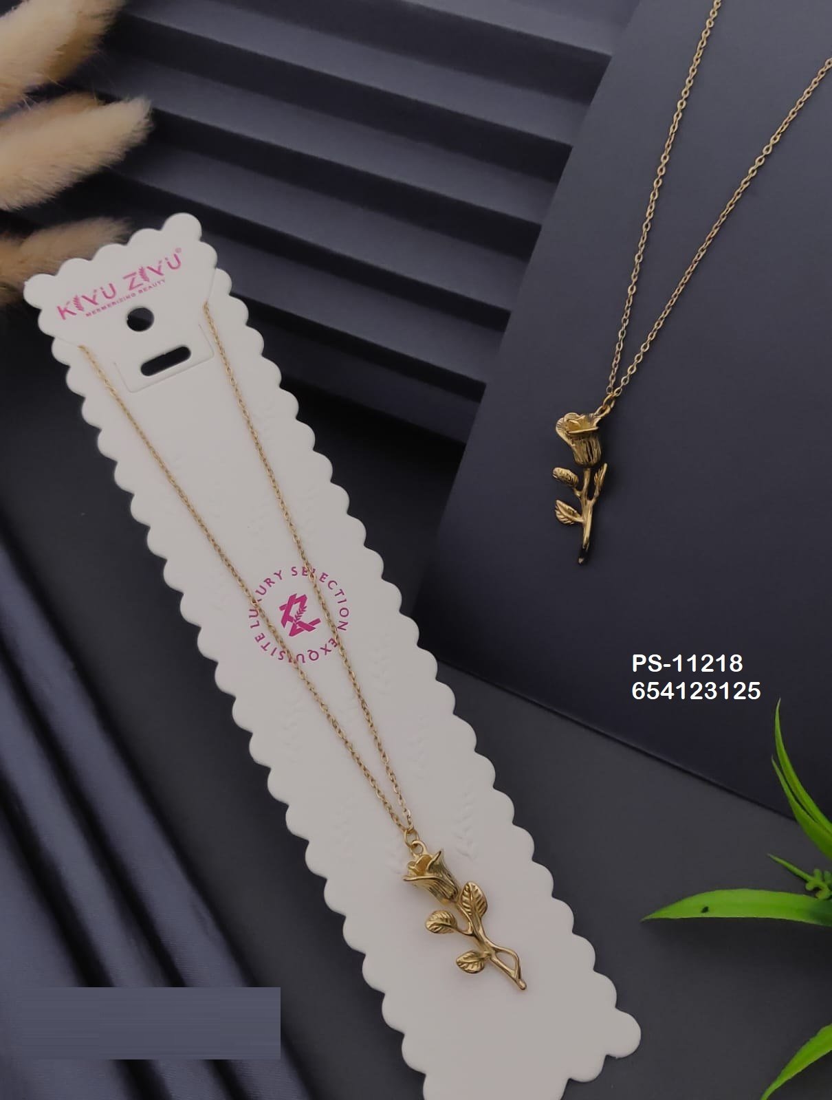 ps 11218.jpg PS-11218 Anti-Tarnish Stainless Steel Necklace from Kiyu Ziyu by Zyra Creation