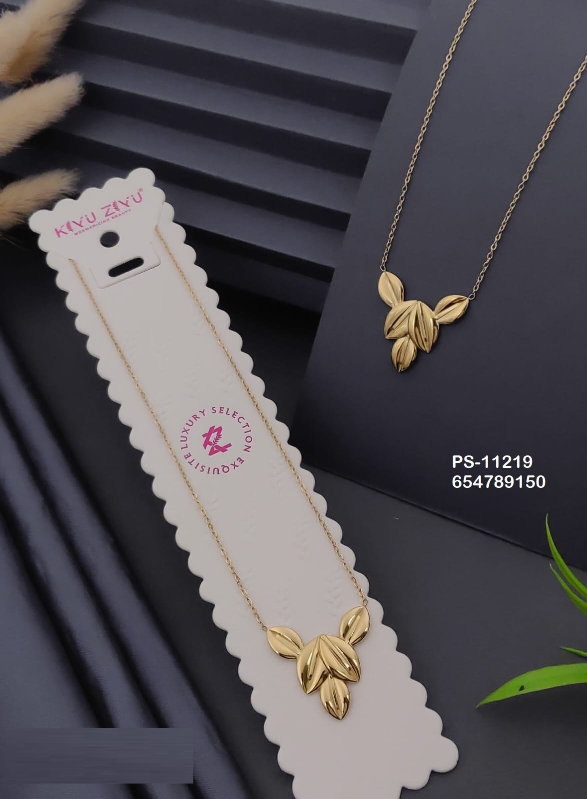 ps 11219.jpg PS-11219 Anti-Tarnish Stainless Steel Necklace from Kiyu Ziyu by Zyra Creation