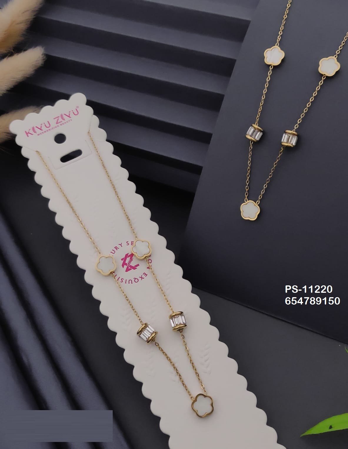 ps 11220.jpg PS-11220 Anti-Tarnish Stainless Steel Necklace from Kiyu Ziyu by Zyra Creation