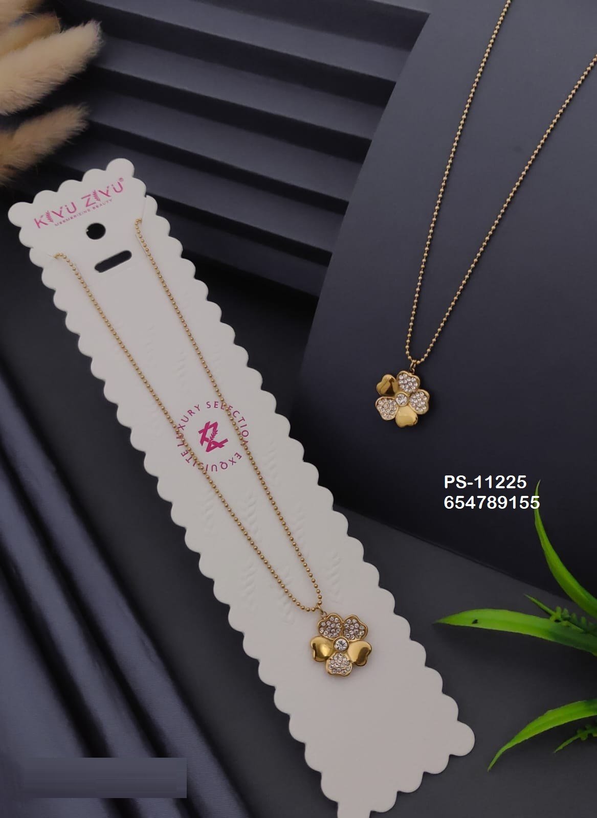 ps 11225.jpg PS-11225 Anti-Tarnish Stainless Steel Necklace from Kiyu Ziyu by Zyra Creation