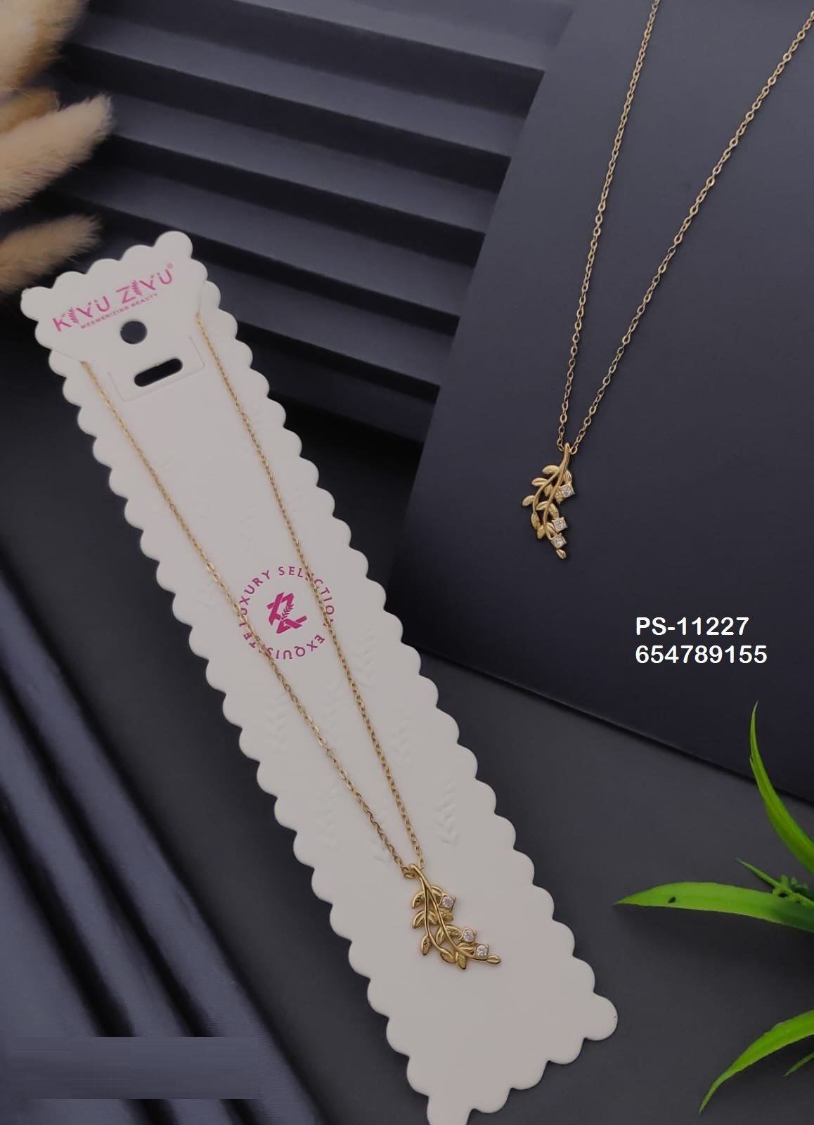 ps 11227.jpg PS-11227 Anti-Tarnish Stainless Steel Necklace from Kiyu Ziyu by Zyra Creation